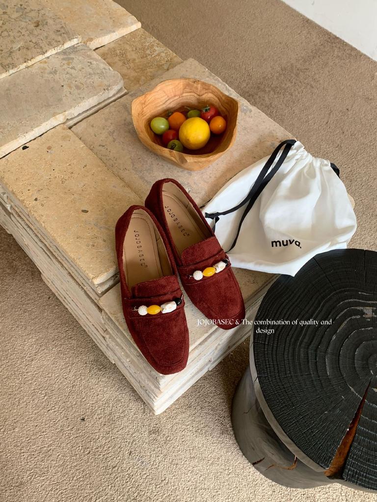 Mori retro brown British style small leather shoes women's shoes 2025 spring and autumn French with skirt loafers single shoes