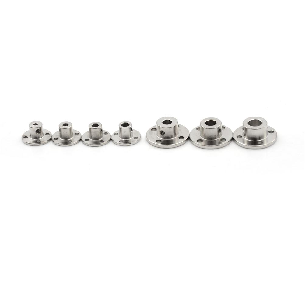 3/4/5/6/7/8/10mm Rigid Flange Coupling Motor Guide Shaft Coupler Motor Connecto