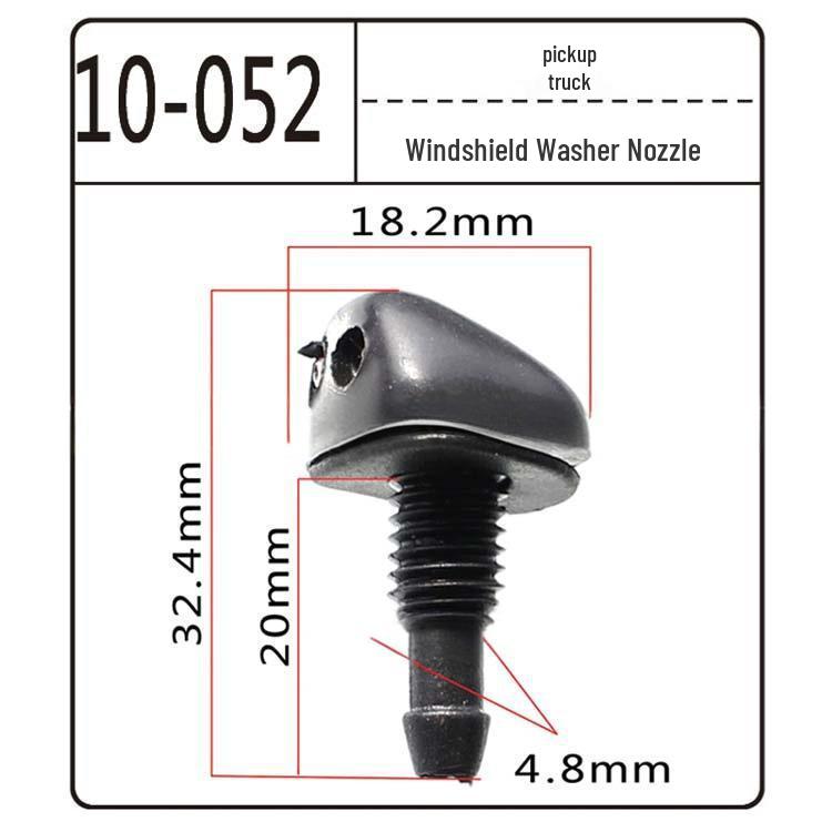 Compatible Windshield Washer Nozzle for Mercedes-Benz & Toyota