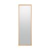 MUJI Wall-Mounted Furniture Mirror, Oak Wood, Medium Size, Width 325cm X Depth 2cm X Height 100cm,