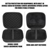 Compact Carrying Case Bag For Focal Elear Headphone Featuring Shockproof Structure And Dust Resistant Interior