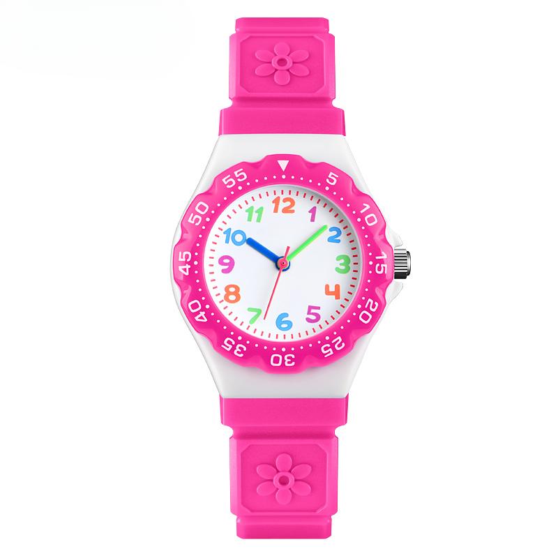 Fashion Outdoor Watches Sports Kids Waterproof PU Wristband Quartz Children Wristwtatch For Boys Girls