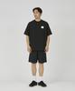 New Standard Square Logo Short Size L [Snow Peak] T-Shirt NSD-TS-25AU002 T-shirt, Sleeve, Men's/Women's, BLACK,