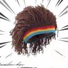 Perücken-Mützen für Männer Handgehäkelt Winter Warme Mütze Halloween Cosplay Mütze Feiertags-Geburtstagsgeschenke Lustige Party Sturmhaube