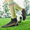 35-47 Herren-/Damen-Fußballschuhe, großformatige, hochelastische Ledersocken, mit Ports, künstlicher Cottage-Nagel, Jugend-Fußballtraining, Fußballschuhe