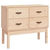 821739 vidaXL Armoire console 90x40x78 cm Bois de pin solide