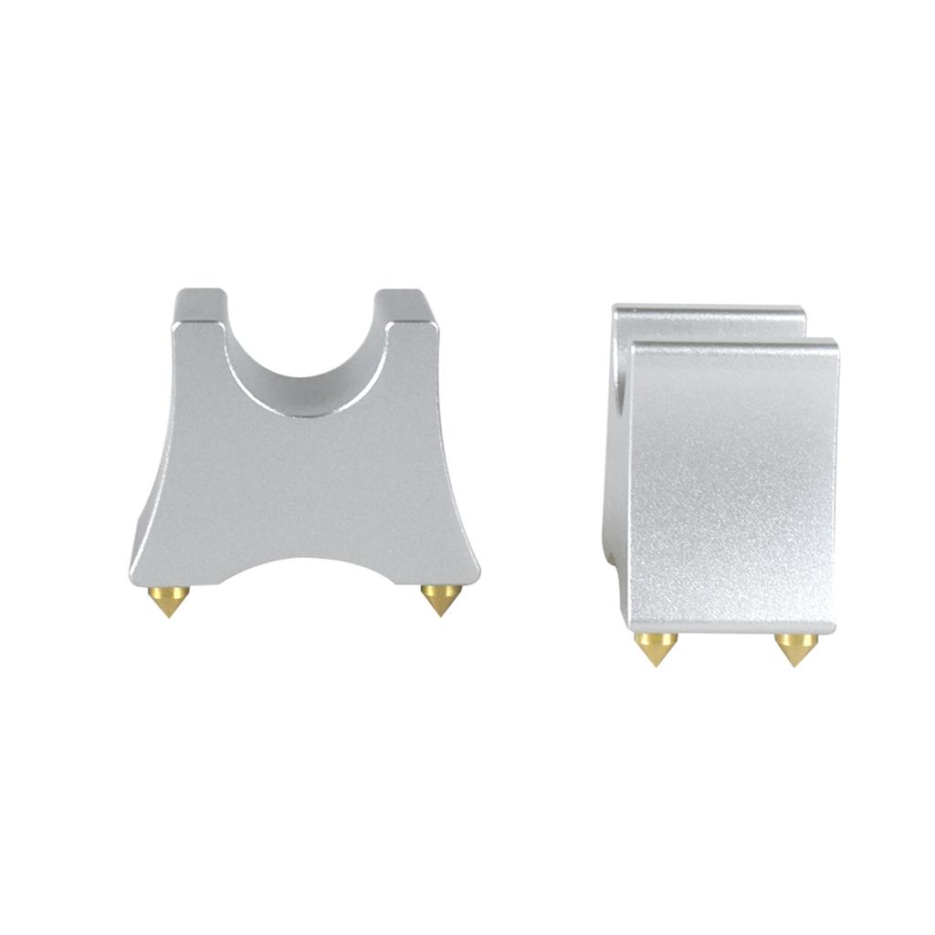 4pcs HiFi Cable Tray Stand Spike Supporting Frame Durable Metal Speaker Wire Support Multifunction Shock Absorbing