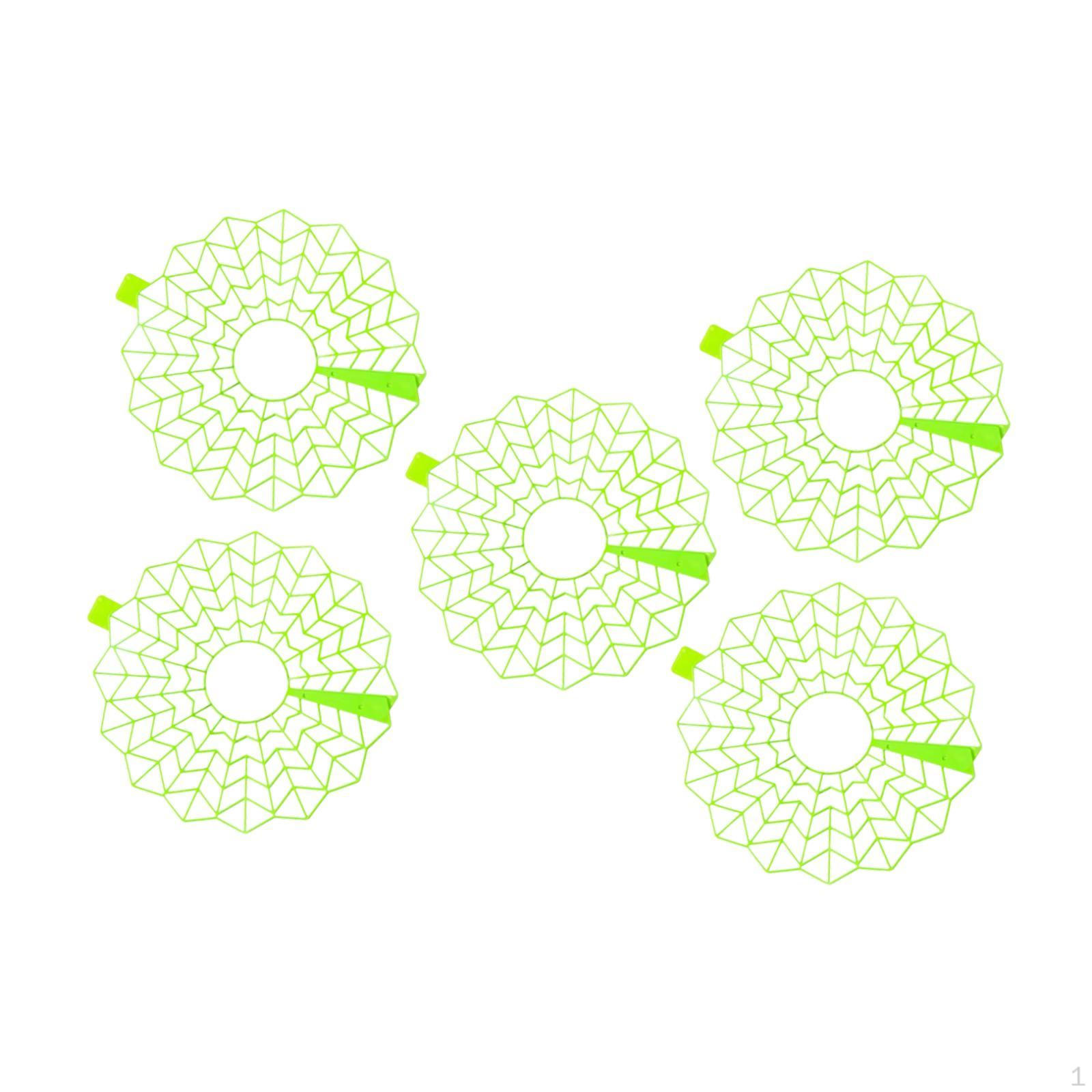 

5 шт. Поддержки для клубничных растений Держатель Подставка Балкон Уличный Защитная Рама Подставка для выращивания для Grass Green