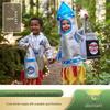 Kids' Astronaut Rocket Space Suit Costume for Sports Day and Performances
