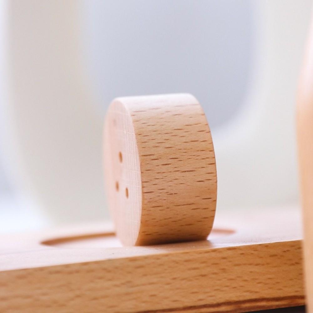 Wooden Toothpick Holder Portable Toothpick Storage Container Beech Wood Toothpick Box  Kitchen