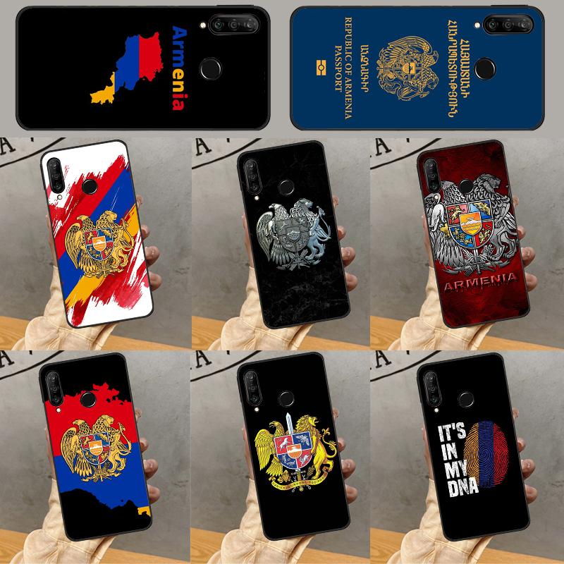 Armenia Armenian Flag For Huawei P20 P40 Lite P60 P30 Pro Nova 5T 9 10 SE 12s 12i 11i Y90 Y70 Y60 Y61 Y72 Y91 Case