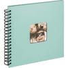 Spiral Photo Album - Walther Design - SA-108-A - Mint Green - 40 Pages - 26 X 25 Cm