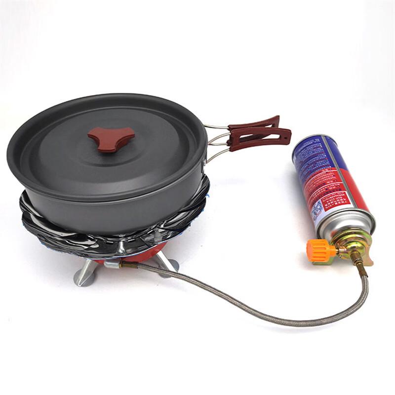 Gongziyu Portable Windproof Lotus Camping Gas Stove