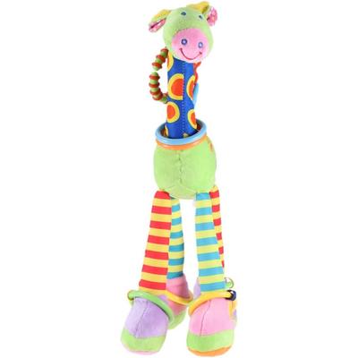 Babybettspielzeug mit Klingelglocke, Giraffe, Hängespielzeug, Autositzspielzeug, Baby-Aktivitätsspiralspielzeug für das Baby zu Hause