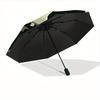 1pc Ghostly Fun Automatic Open/Close Umbrella with Windproof, Functional Design, 8-Rib Sturdy Canopy, Durable Ribs,083