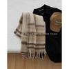 Winter Versatile Scarf Mohair Tassel Scarf Student Warm Versatile Fashion Thickened Shawl