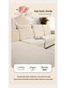 Universal-Sofaüberzug aus Chenille – Rundum-Kissenbezug, schlichtes Design