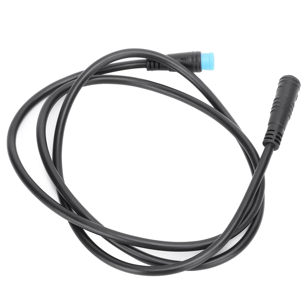 34.3in Waterproof Connector 4pin Male to 4pin Female Adapter Cable Accessory for Electric Bicycle