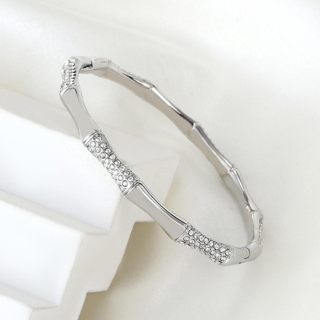 European and American New Bamboo Open Bracelet High-end Versatile Hand Jewelry