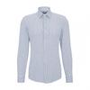 Mens Geometric Pattern Long-Sleeved Shirt