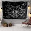 Astrological Symbols Mandala Tapestry Room Decoration Wall Hanging for Living Room Bedroom, Dormitory, Birthday and Christmas Gifts