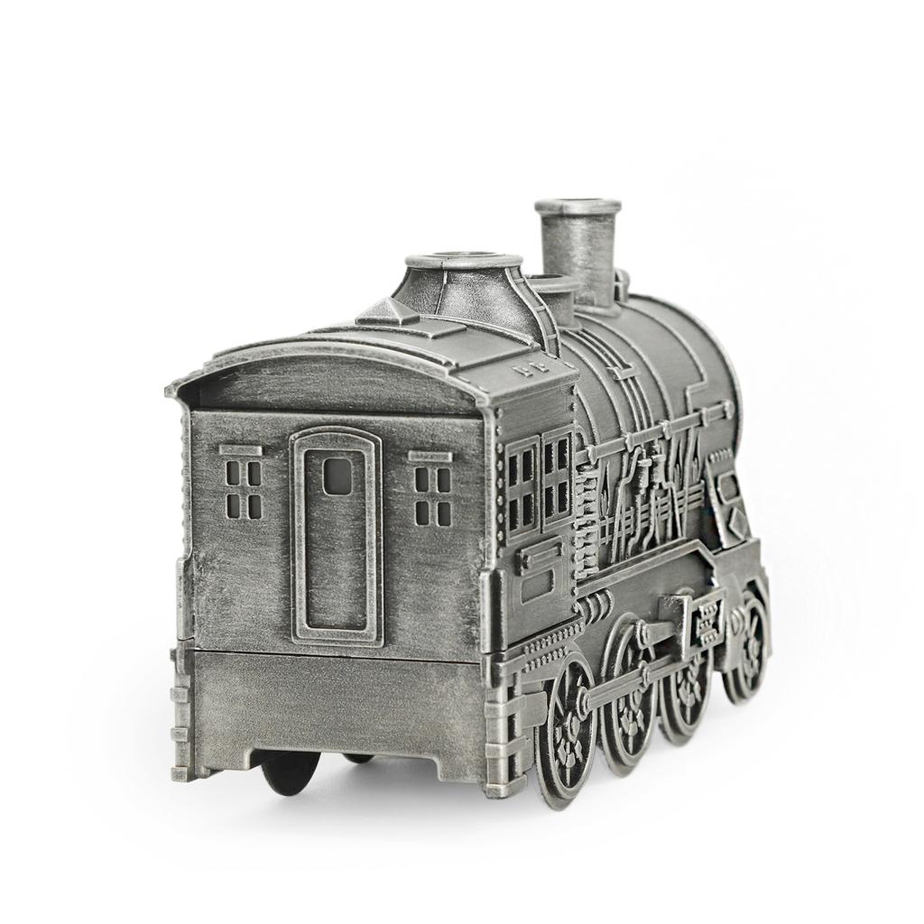 300ML Vintage Steam Train Air Diffuser Humidifier with 2-Color LED Light Air Humidifier with Remote Control for Office Bedroom
