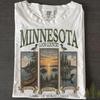 Minnesota Loon Shirt, Land of 10000 Lakes Comfort Colors Tee, Lake Life Bird Watching Shirt, North Shore Wildlife Graphic Tee