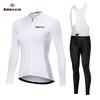 Women's Long Sleeve Shirt MTB Jersey Womens Cycling Clothing Bicycle Maillot Ciclismo 2026 Long Sleeved Autumn Breathable Cycling Suit Set