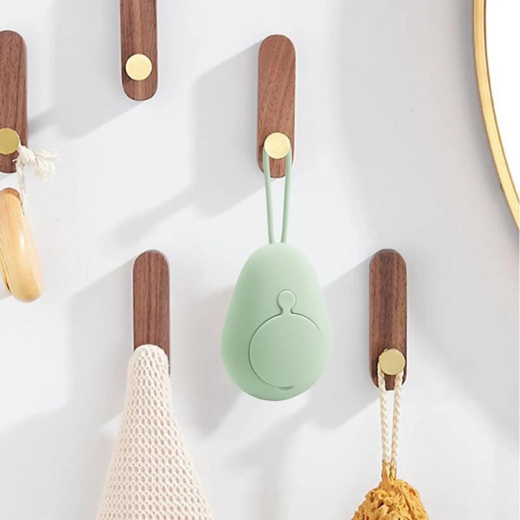 1 st Silikon Kroppsskrubb Exfolierande Kroppsskrubb Luffa Borste Påfyllningsbar Badborste Lätt Skummande Massageborste Badrum