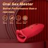 Sexspielzeug für Frauen Dildo Vibrator Zunge Lecken Saugen G-Punkt Vibrator Brustwarze Klitoris Vibrationen Stimulator Weibliche Masturbation