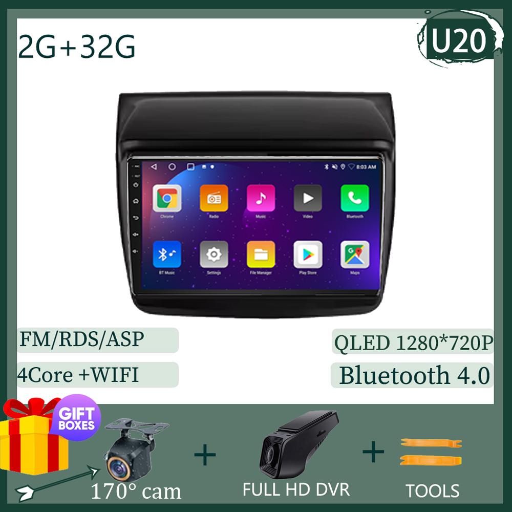 For Mitsubishi Pajero Sport 2 L200 Triton 2008 - 2016 Android Multimedia Car Player Navigation Radio Stereo NO 2DIN DVD WIFI HDR