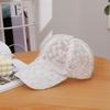 Women'S Summer Lace Sunshade Casual Hollowed-Out Flower Baseball Cap Sun Protection Duckbill Hat
