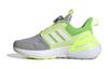 Rapidasport BOA Cushioning Abrasion Resistant Breathable Low Top Kids' Running Shoes Gray Green Grade School IE4542