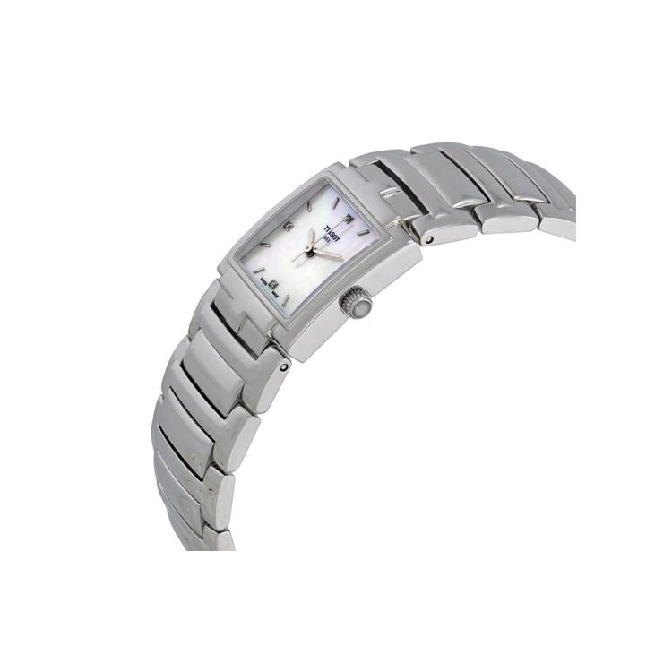 TISSOT Fanting Collection Quartz Movement Women's Watch 23.8mm Silver Dial Stainless Steel Case T051.310.11.116.00