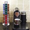 40-Capsule Coffee Pod Holder 360° Rotating Tower Stand for Nespresso Capsules Storage Dispensing Kitchen Organizer