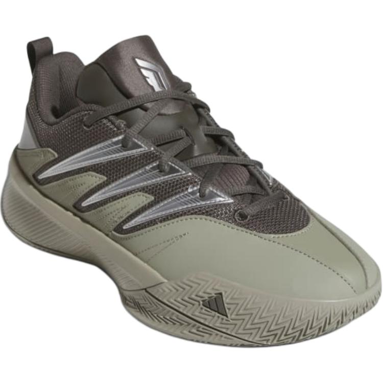 Adidas Dame Certified 3 Cinder Unisex Sneakers Green Silver-Pebble Silver-Metallic IH8467