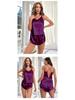 Ice Silk Women's Pajamas: Sexy Spring/Summer Camisole & Shorts Set