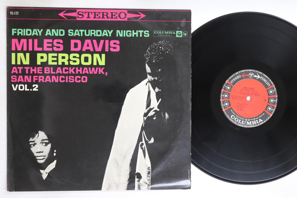 

LP Record MILES DAVIS In Person Saturday Night At The Bl YS172 COLUMBIA 1961 Japan Jazz Used