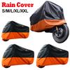 Motorcycle Cover Waterproof All Weather UV Protective Outdoor Motorbike Scooter Cover Thick 190T Wear-resistant Bicycle Cover