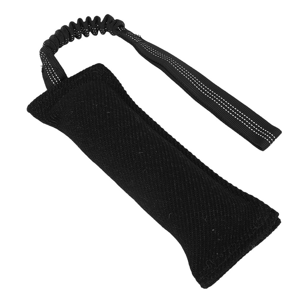 Dog Bite Pillow Tug Toy with Elastic Handle Bite Proof Interactive Dog Pillow Pull Toy for Dog Training