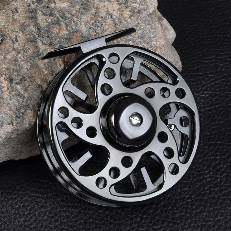 Fly Fishing Reel and Spare Spool, 2+1BB 1:1 Aluminum Alloy Body Spool 3/4 5/6 7/8 Right Left Hands Exchange Fishing Reel