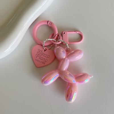 Jelly Süßer Jelly Ballon Hund Schlüsselanhänger Anhänger Cartoon Hund Kette Schlüsselanhänger - Schönes Accessoire Schmuck Geschenk für Unisex Schlüssel