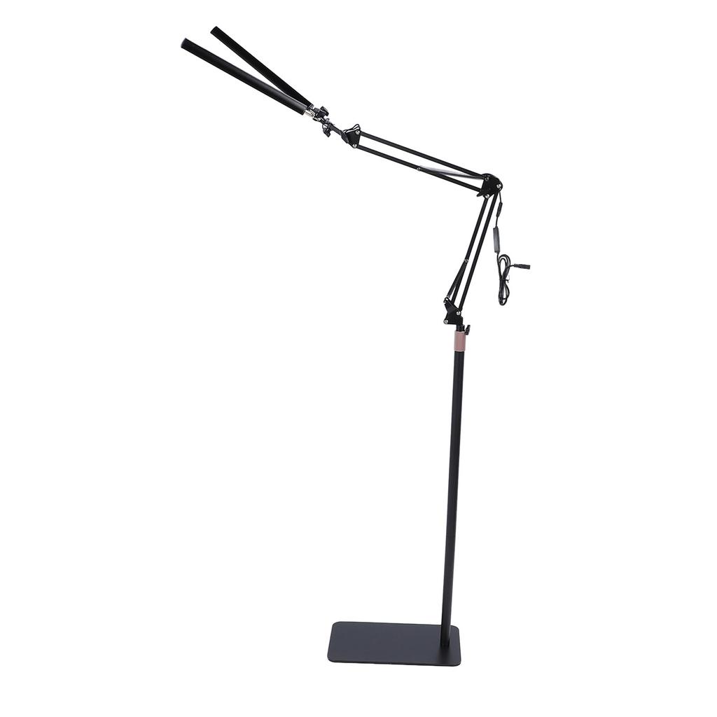 Doppelkopf LED Stehlampe Kosmetikerin Licht 3 Farbtemperatur Einstellbare Helligkeit Augenschutz