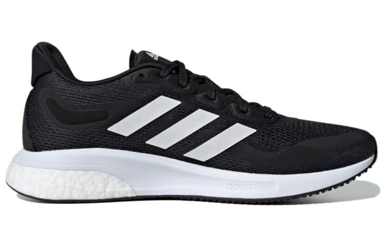 adidas Supernova Black White Halo Silver (Women's) Sneakers