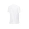 Li-Ning Running Series Letter Logo Print Quick-Dry Round Neck Short Sleeve T-Shirt Women Tops Standard-White ATST520-2