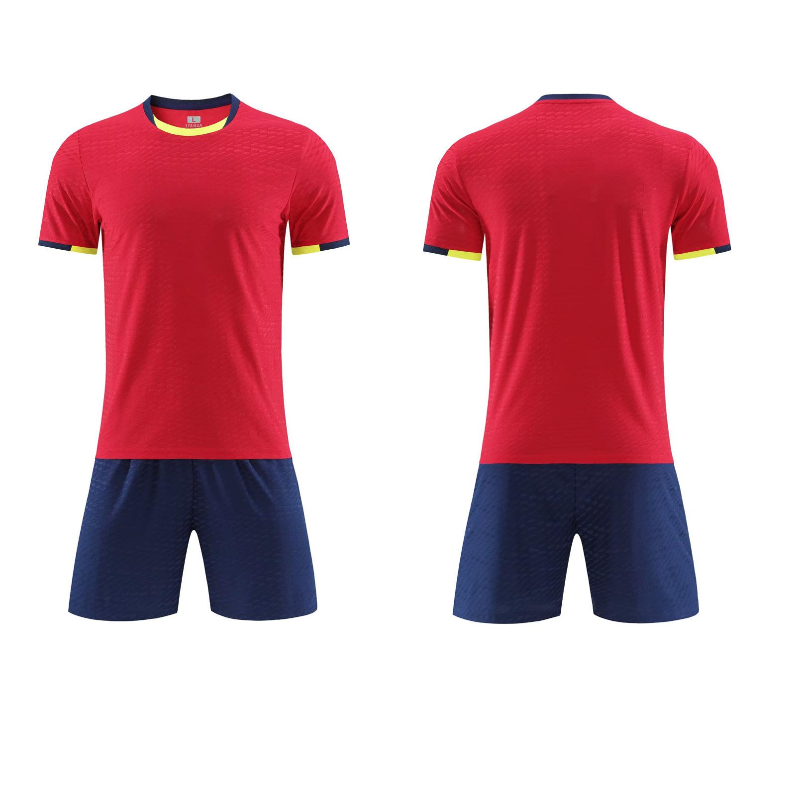 

Children S Football Jersey Suit, Primary And Secondary School Students Boys And Girls Short-Sleeved Youth Competition Training Camp Jersey Printed 4xs size (height 100-120) красный