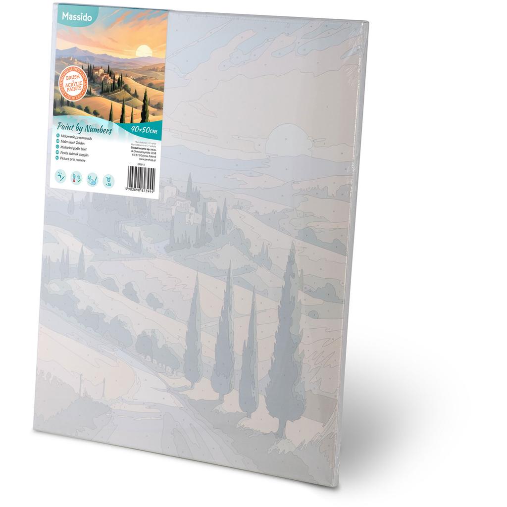 Paint By Number Picture 40X50 Cm Massido Landscape