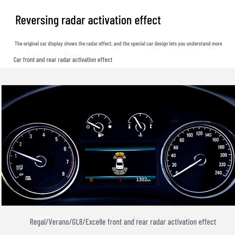 Einparkhilfe vorne kompatibel mit Buick Excelle, Regal, Encore, Envision, GL8