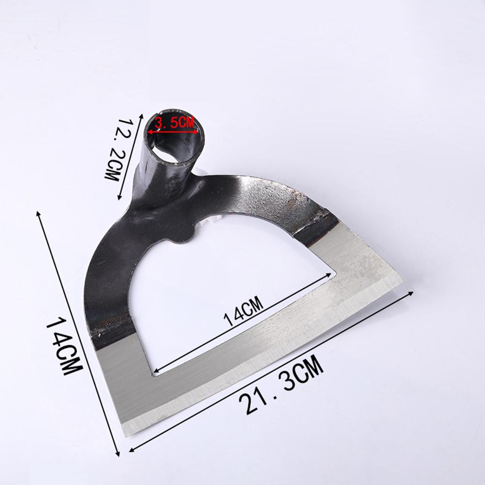 

Ручная стальная полая мотыга, утолщенная марганцевая сталь, сельскохозяйственная прополка, мотыга для посадки овощей, садовые инструменты для садоводства