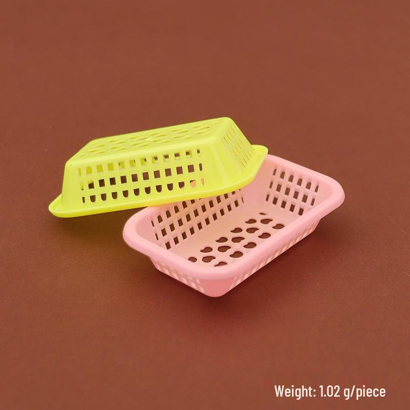 3D Miniature Dollhouse Kitchen Playset with Food and Utensils